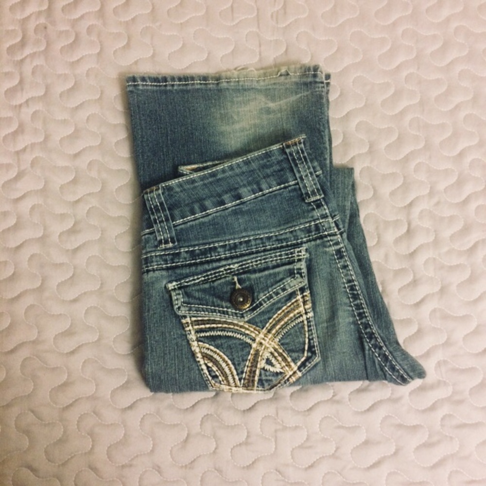 Hydraulic Flared Jeans Size 0